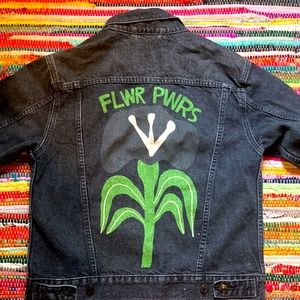 Levi Strauss & Co. black jean jacket